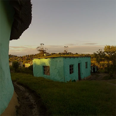 Early morning on the Wild Coast Hike